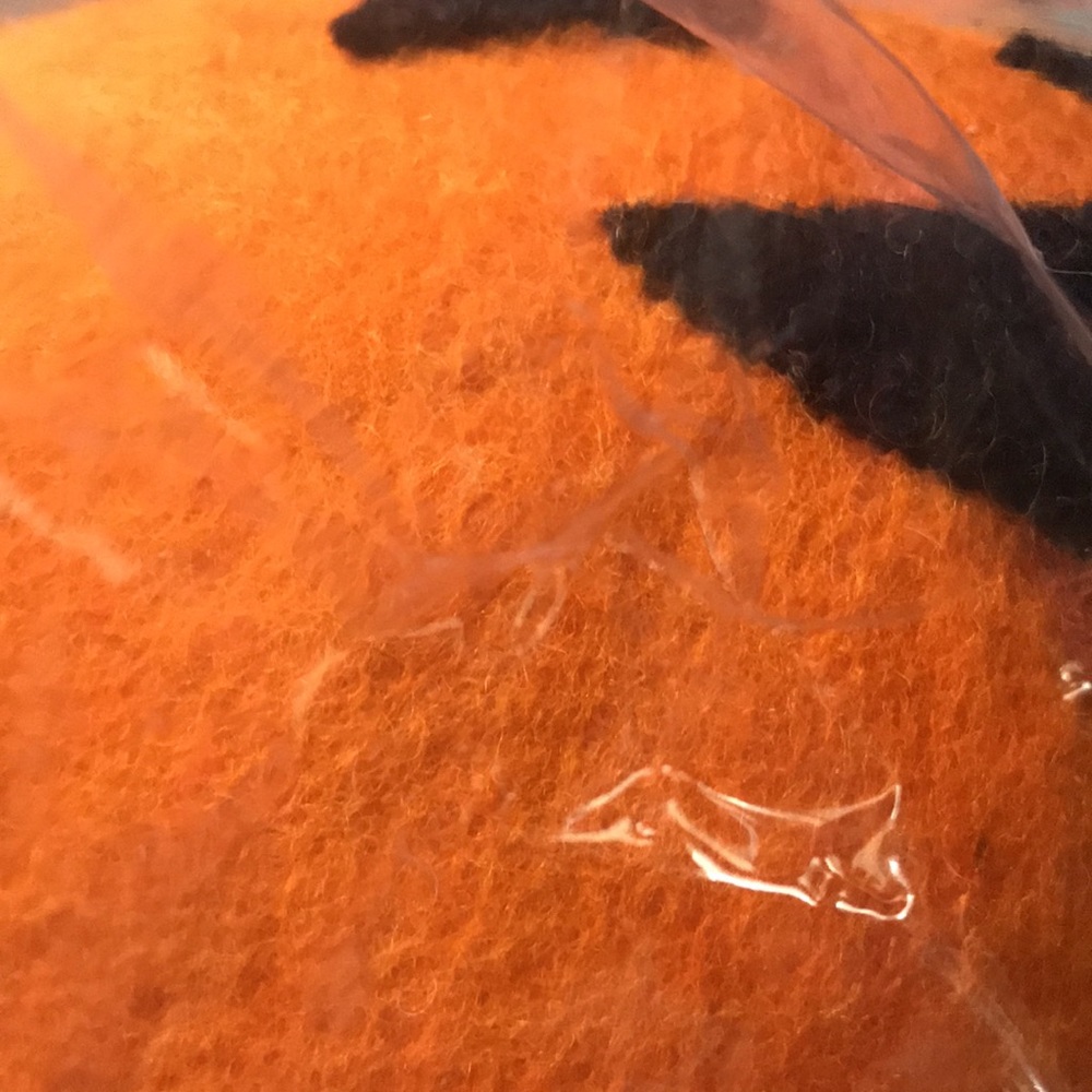 Pottery Barn kids Exclusive Handmade Orange Jack-O'-Lantern Wool Felt Pumpkin - Picture 13 of 16